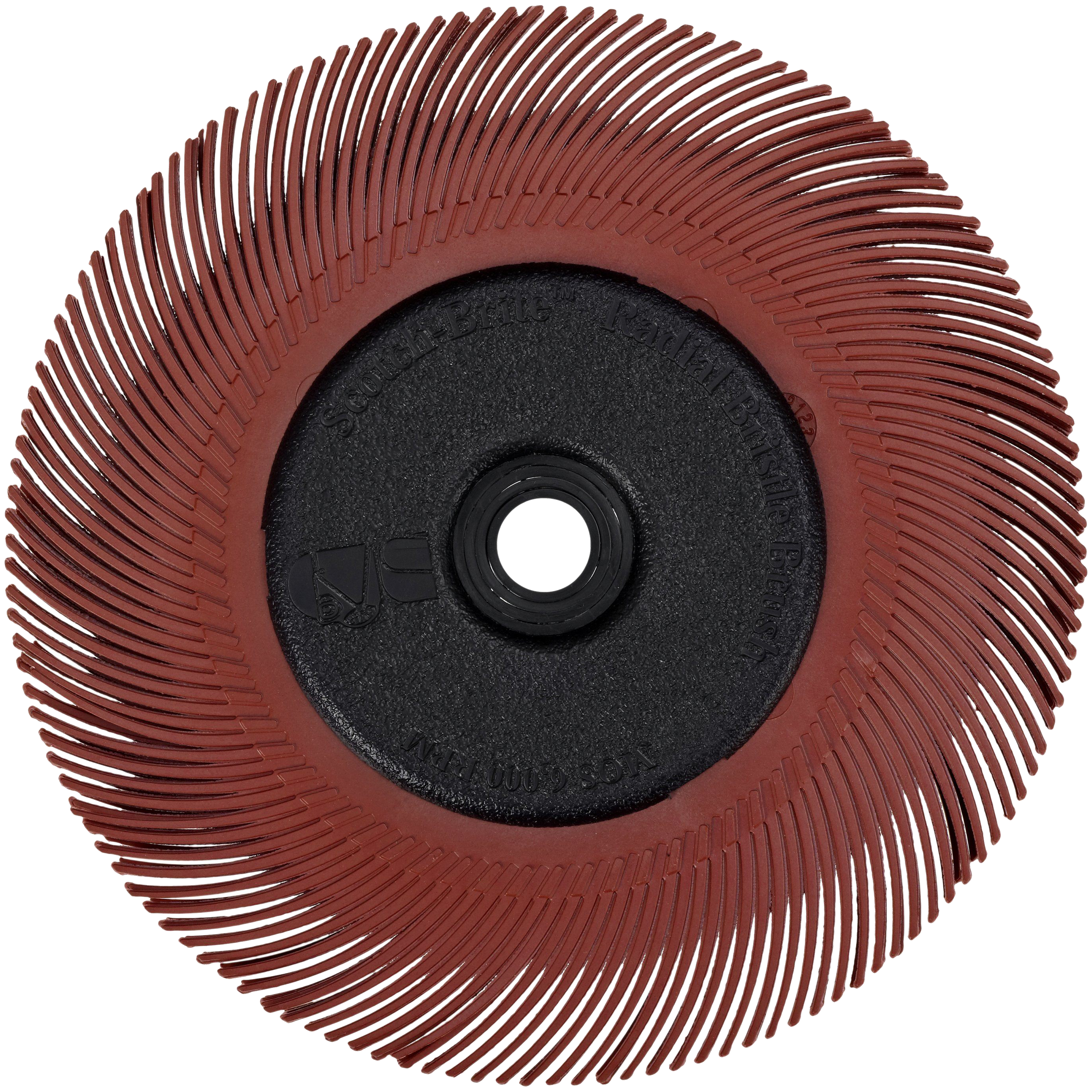 Bristle Radialbørste Bb-zb Type   P220 Rød 150mm
