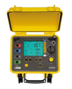 Ca 6472   Multifunktions Jordmodstandsanalysator  Pylontester