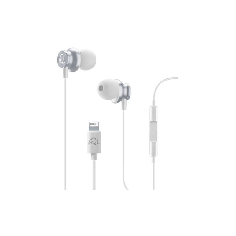 Cellularline Mfi Earplugs Whirl In-ear  Hvide In-ear øretelefoner