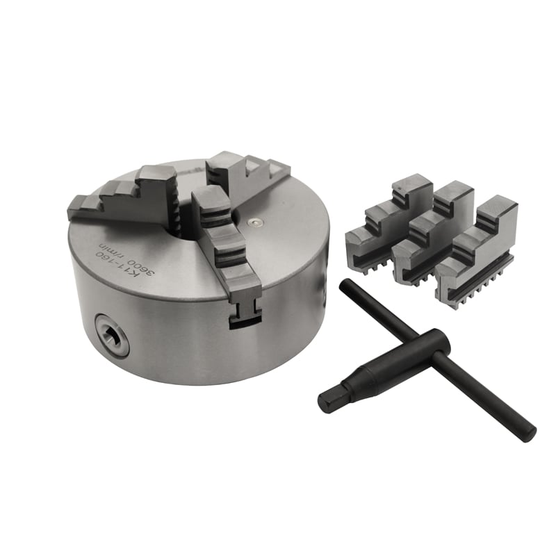 Centrerpatron  -bakket Dia  ø125 Mm   Støbegods