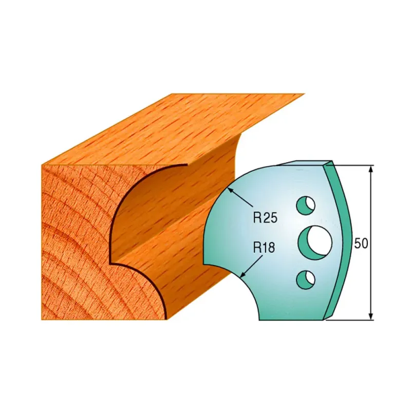 Cmt Profilknive Sæt 50mm Nr 549 690 549