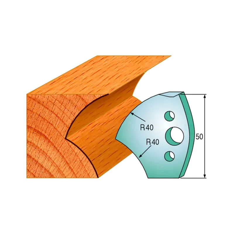 Cmt Profilknive Sæt 50mm Nr 550 690 550
