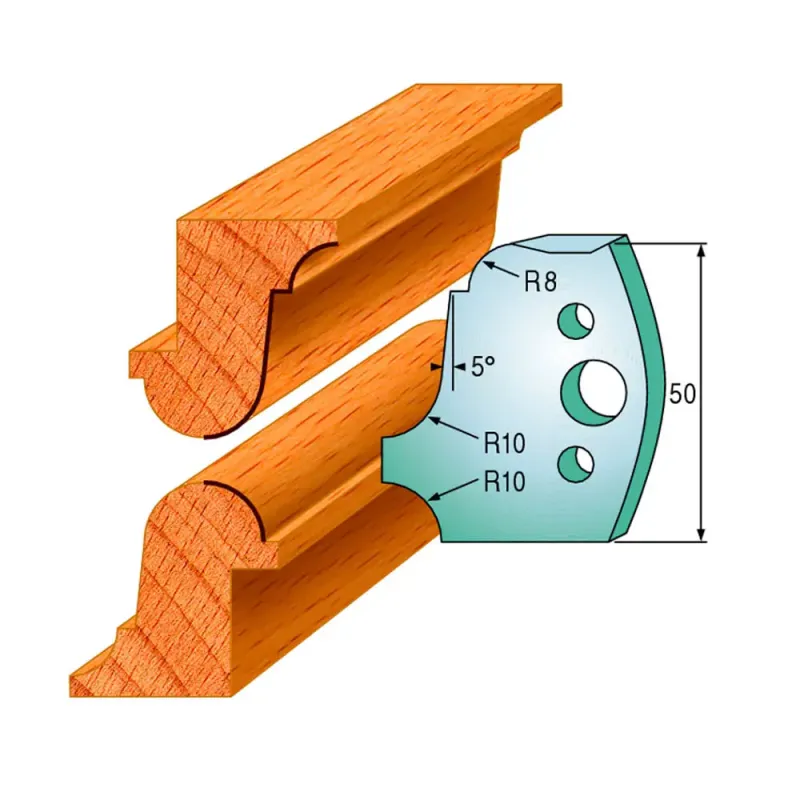 Cmt Profilknive Sæt 50mm Nr 557 690 557