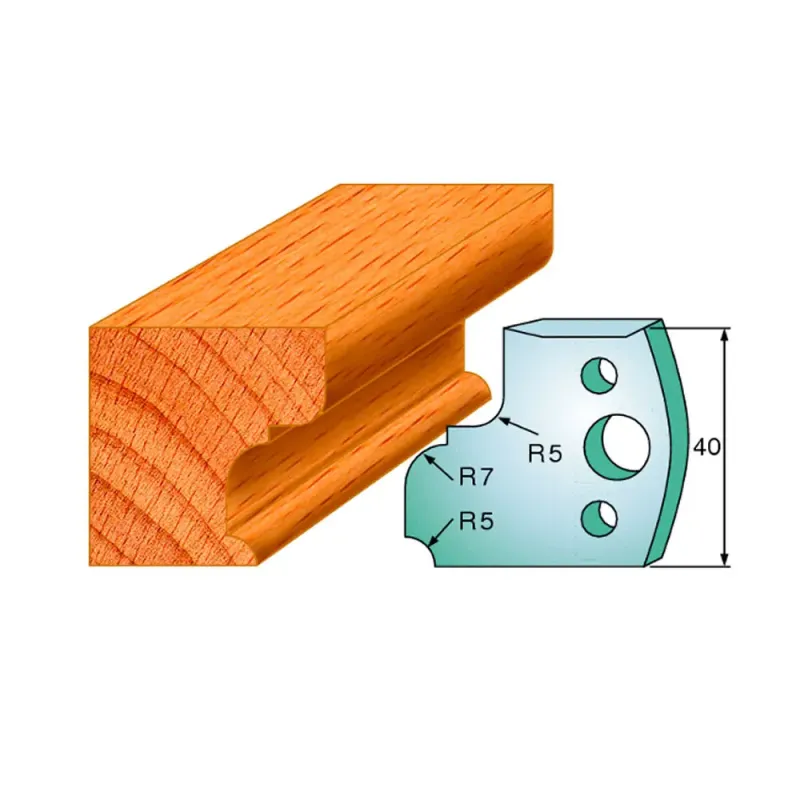 Cmt Profilknive Sæt 40mm Nr 82 690 082