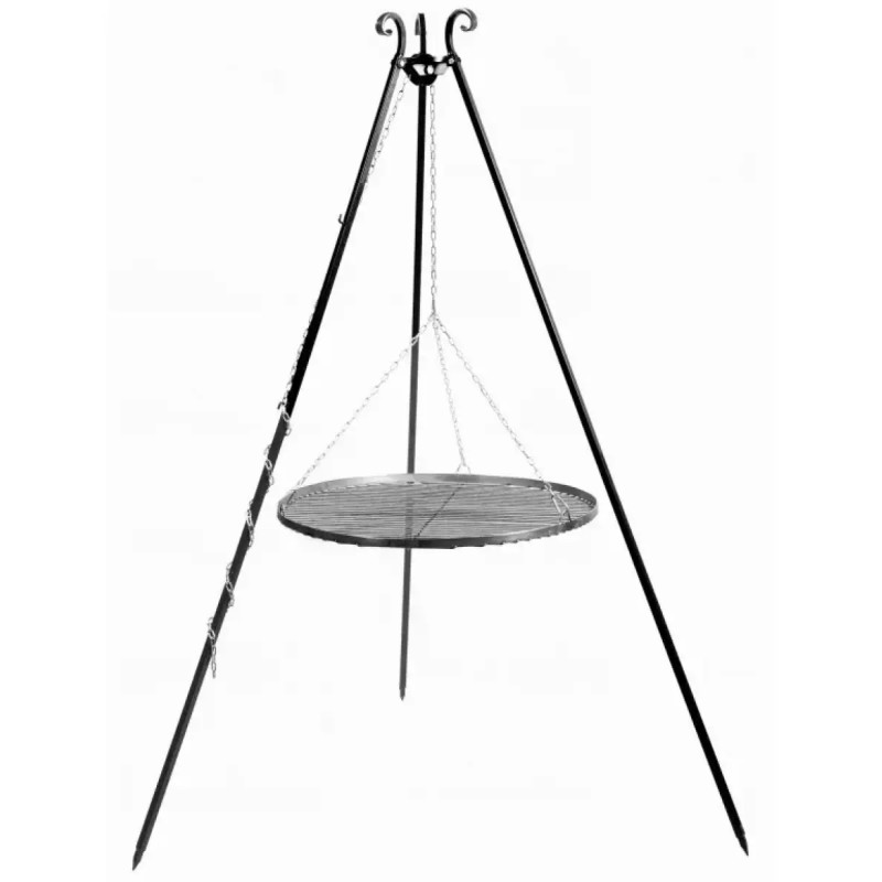 Cook King 180 Cm Trefod Med 60 Cm Stålrist