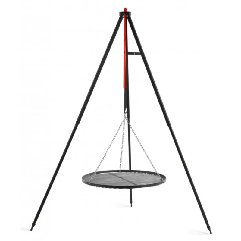 Cook King 160 Cm Trefodsgrill Med 60 Cm Stålrist