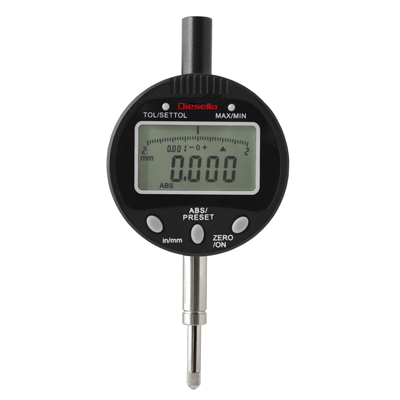 Digital Måleur 12   Mmx0 001 Med Tol- Min- Max- Funktion