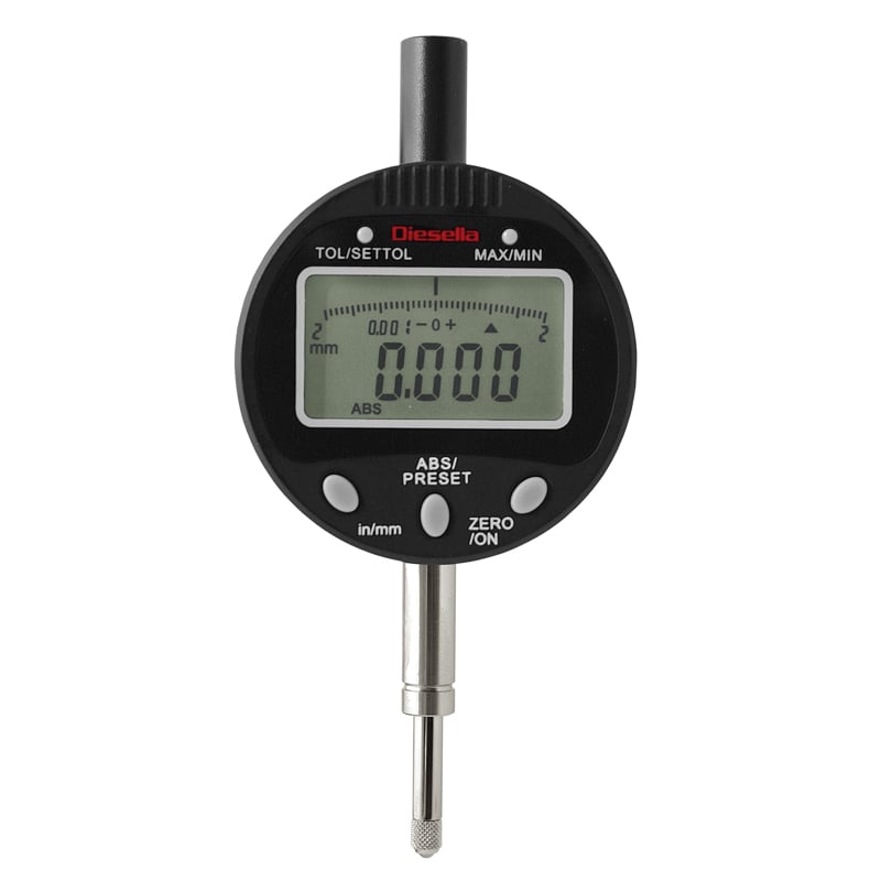 Digital Måleur 25   Mmx0 001 Med Tol- Min- Max- Funktion