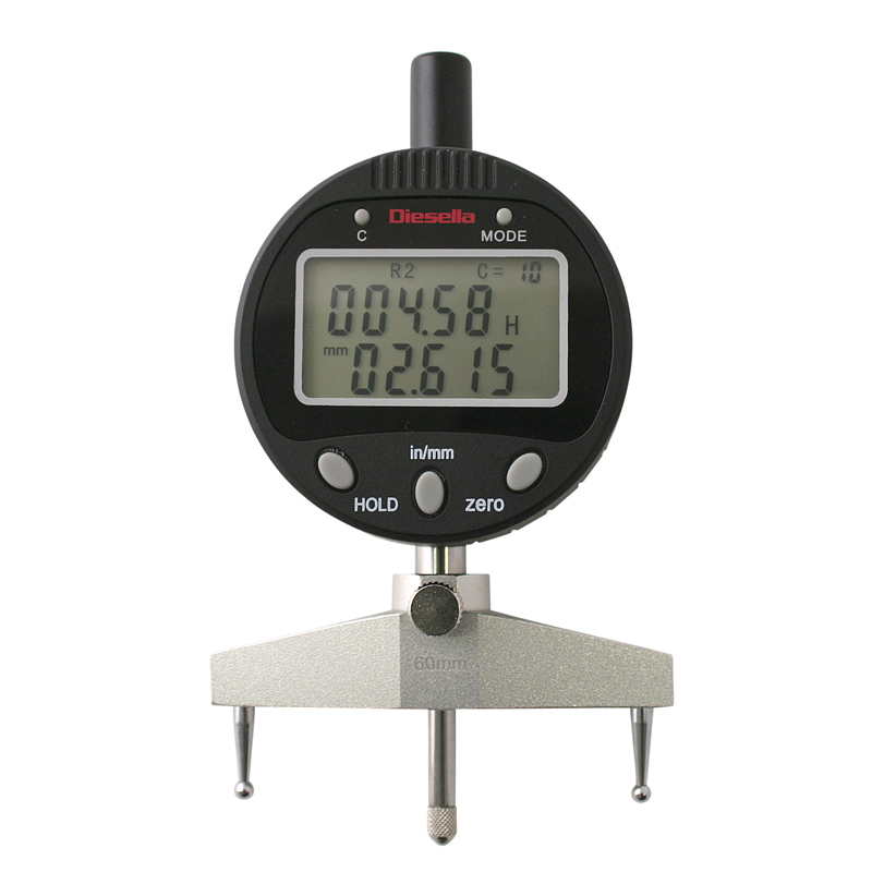Digital Radius Måler  -700 Mmx0 01 Mm For Ind- Og Udvendig Måling