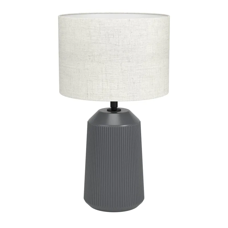 Eglo Capalbio Bord E27 Grå Natur  Bordlampe 900824