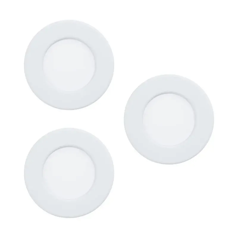 Eglo Fueva Indbyg Sæt ø86 3x2 7w 990lm 3000k Hvid Indbygninglampe 99135