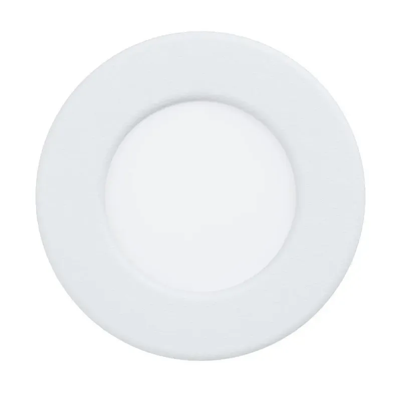 Eglo Fueva Indbyg ø86 7w 330lm 3000k Ip44 Hvid Indbygninglampe 99202