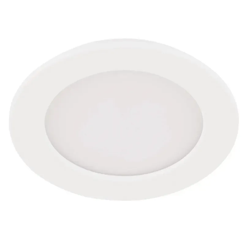 Eglo Fueva Indbyg ø117 6w 670lm 3000k -trin Ip44 Hvid Indbygninglampe 31173