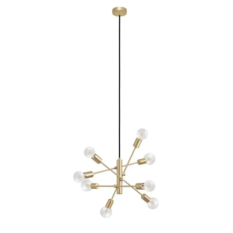 Eglo Gradoli Pendel 8xe27 ø710 Messing Pendellampe 99811