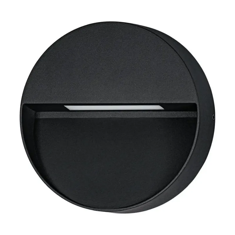 Eglo Maruggio Ude Væg ø150 Cct 8w 520lm Ip65 Sort Udendørslampe 900888