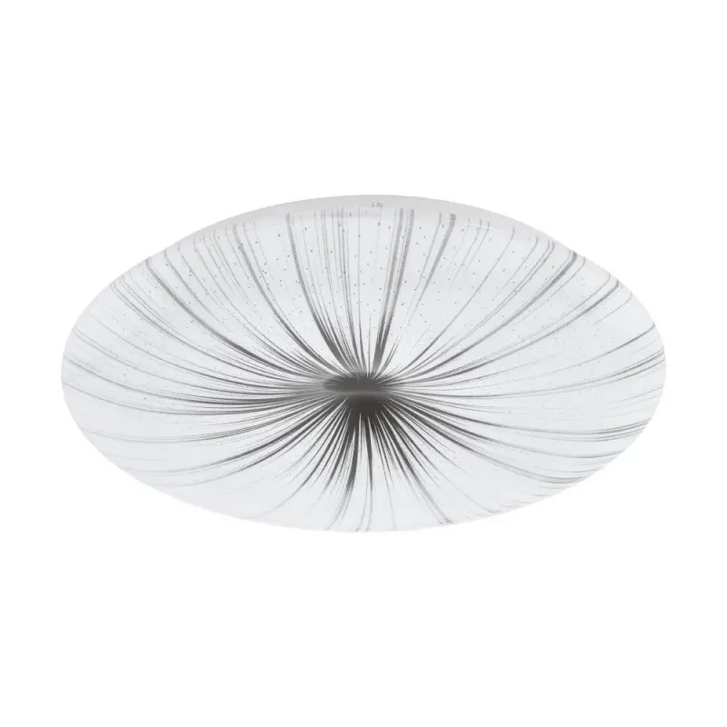 Eglo Nieves Loft ø410 2300lm Hvid Sølv Loftlampe 98325