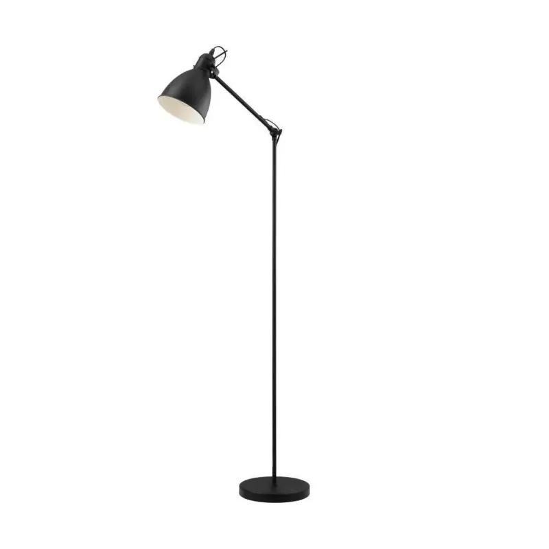 Eglo Priddy Gulv Sort Gulvlampe 49471