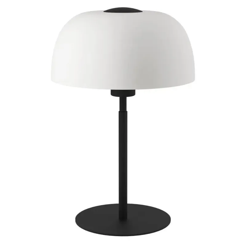 Eglo Solo   Bord E27 Sort Hvid  Bordlampe 900142