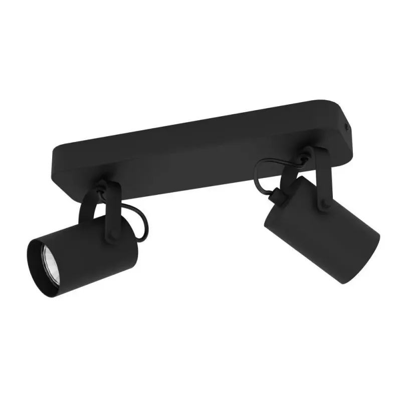 Eglo Sorego Spot Gu10 2x250lm Sort Spotlampe 900332
