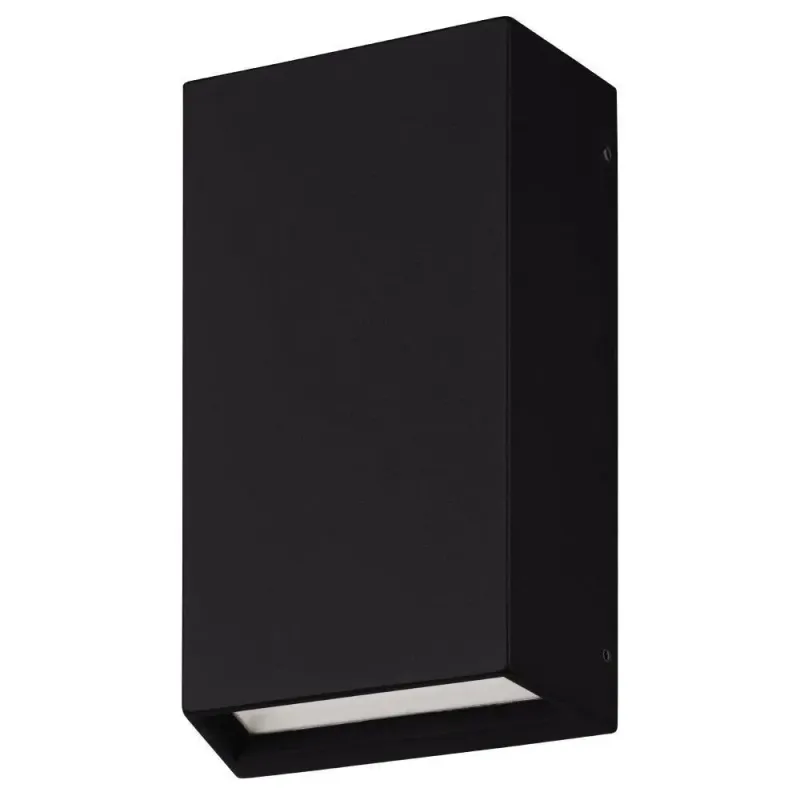 Eglo Spongano Ude Væg H200 Cct 2x5w 1200lm Ip65 Sort Udendørslampe 900886