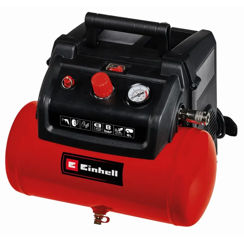 Einhell Tc-ac 190 Of Kompressor Med Tilbehør Bar Liter 230v