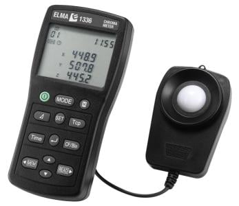 Elma 1336 Chroma Meter Til Måling Af Bl     Lux Og Kelvin Med Loggefunktion