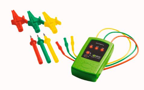 Elma Rt606a Fasefølge- Drejefelttester Iec 61010-  Kat Iii
