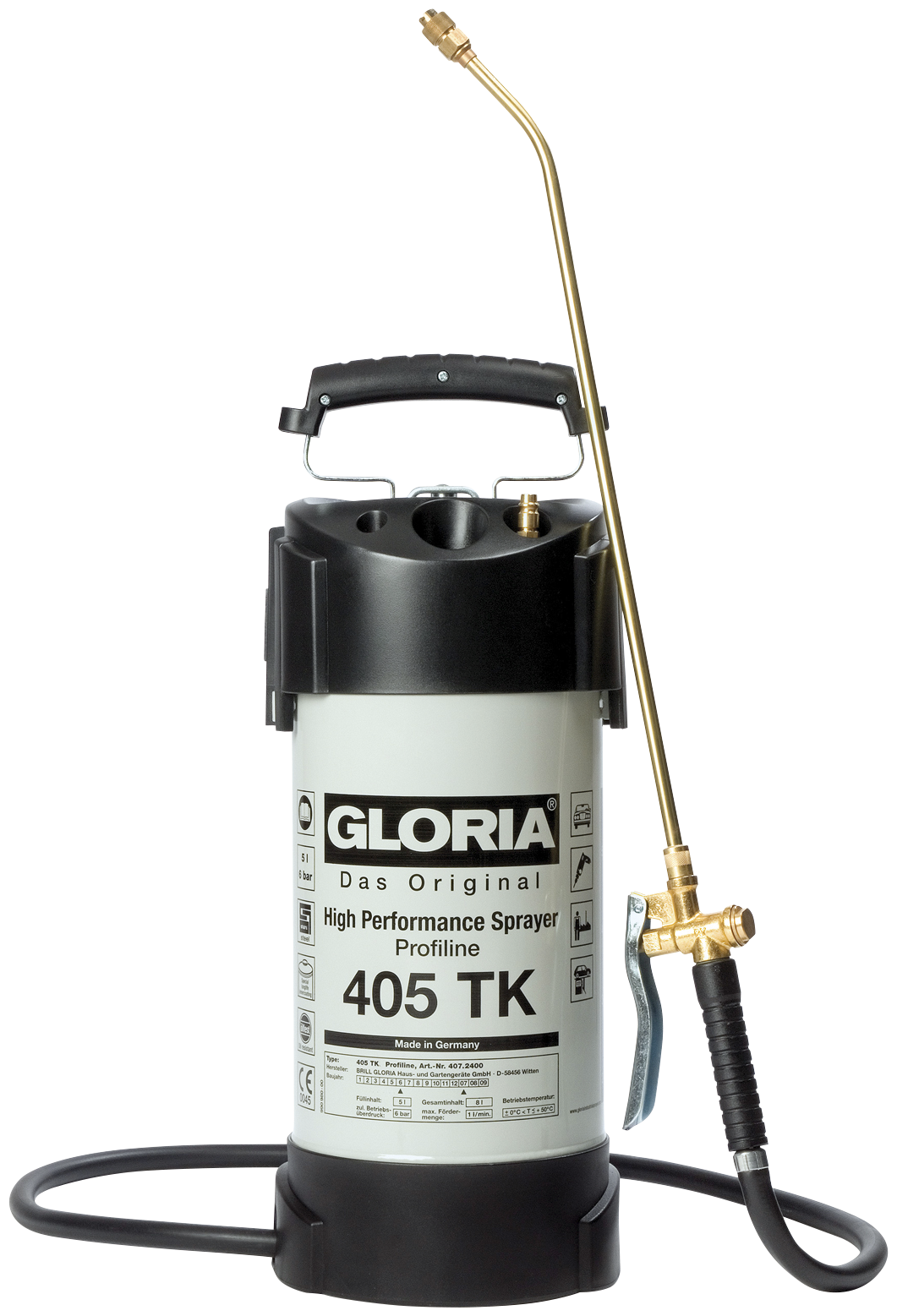 Gloria Højtryksprøjte Profline 405tk   Ltr