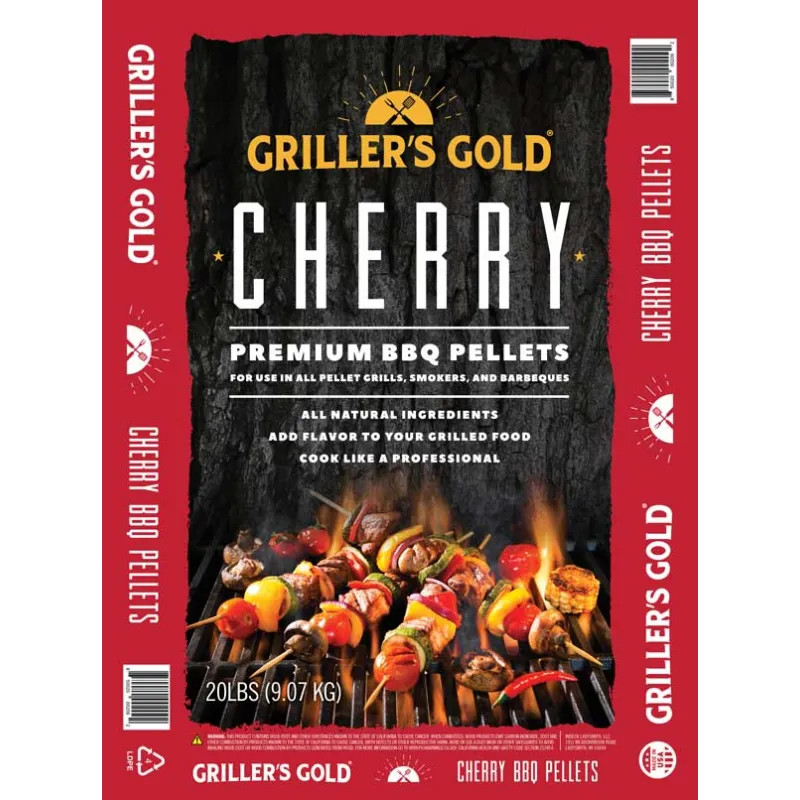 Griller Gold Cherry Træpiller Kg