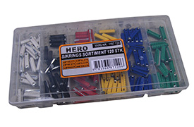Hero Sikrings Sortiment 120 Stk