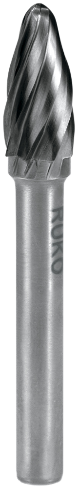Hm-fræsestift Form    Rbf    Mm Alu