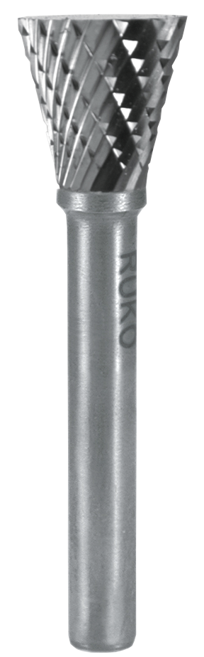 Hm-fræsestift Form    Wkn    Mm