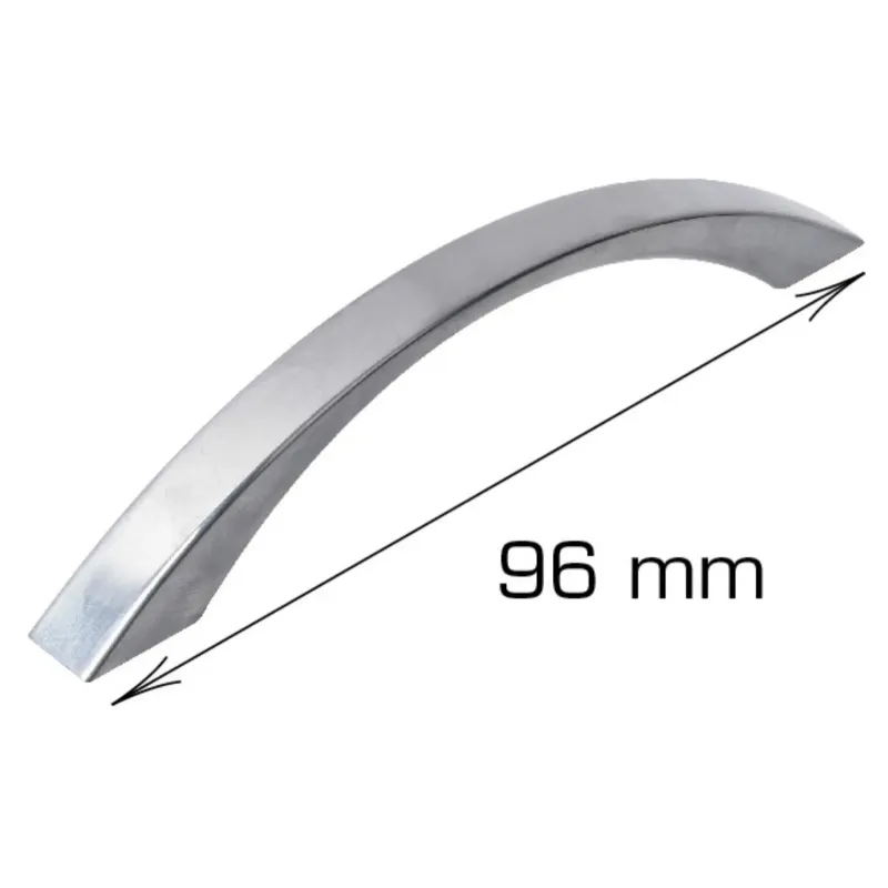 Home-it Buet Bøjlegreb 96 30 Mm Aluminium