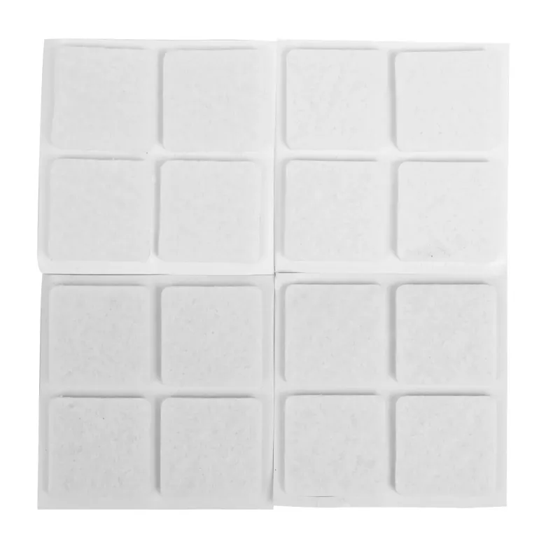 Home-it Filtpuder 16 Stk  25x25 Mm  Hvid