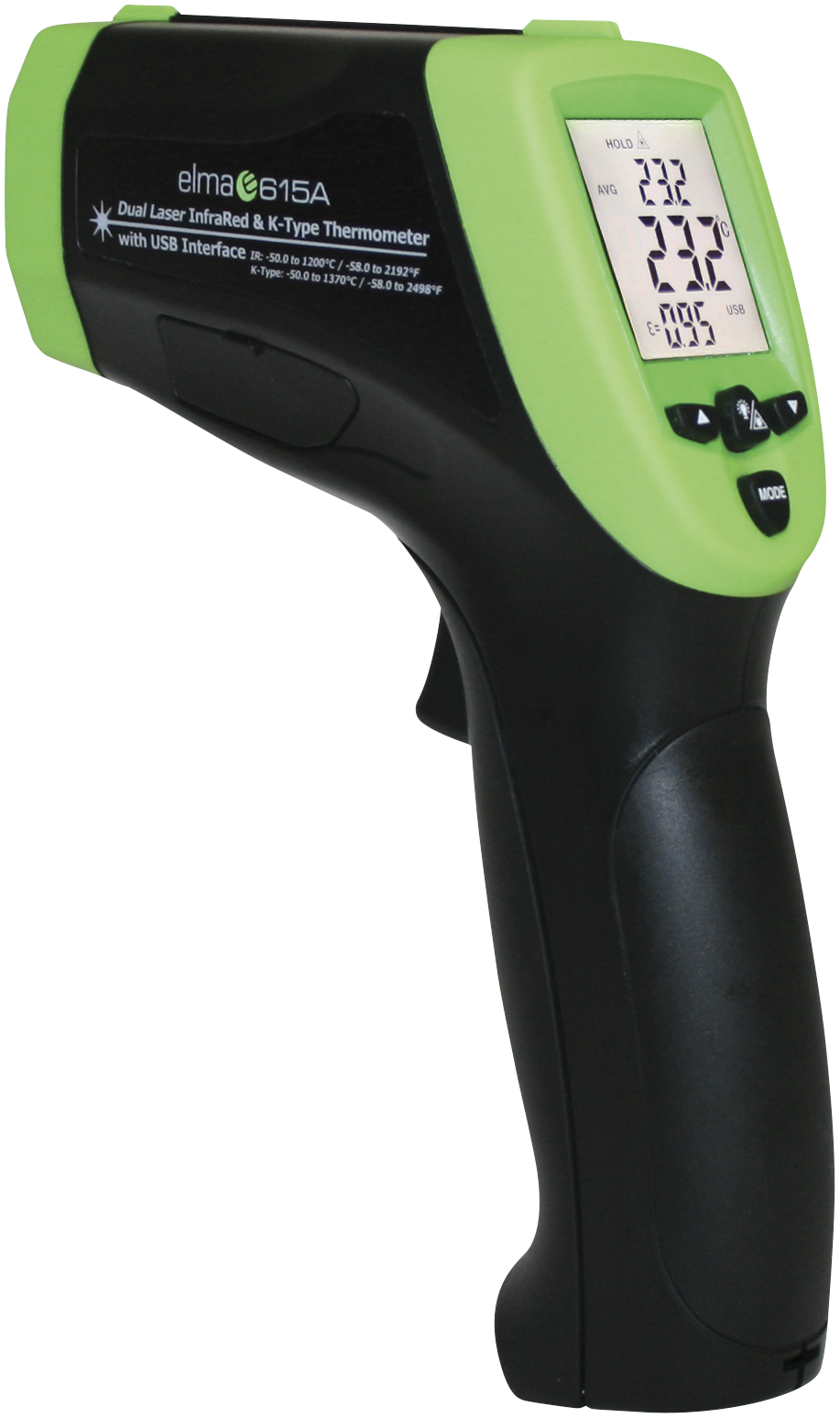 Infrarødt Termometer Elma 615a