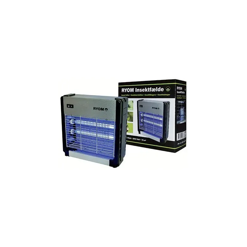 Insektdræber Pl Alu 2x 6w 75 M2 228-384-05