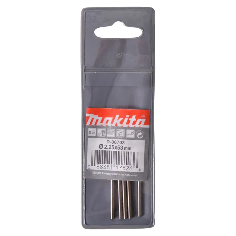 Makita Hss Bor Metal   25mm 5st Coba  -06703