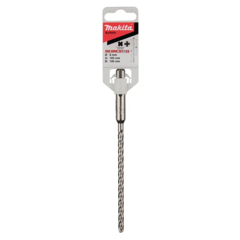 Makita Sds-plus 6x165mm Nemesis Ii  -57978
