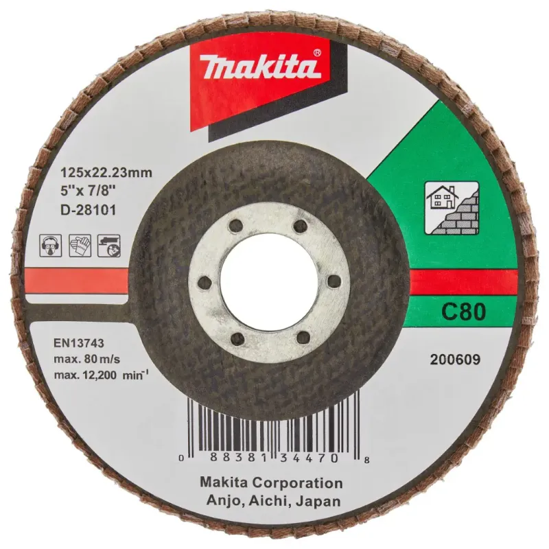 Makita Slibeskive 125 C80  -28101
