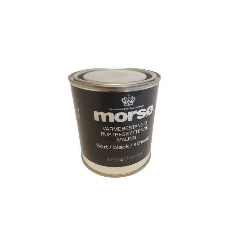 Morsø Senotherm Maling     Liter Dåse Sort
