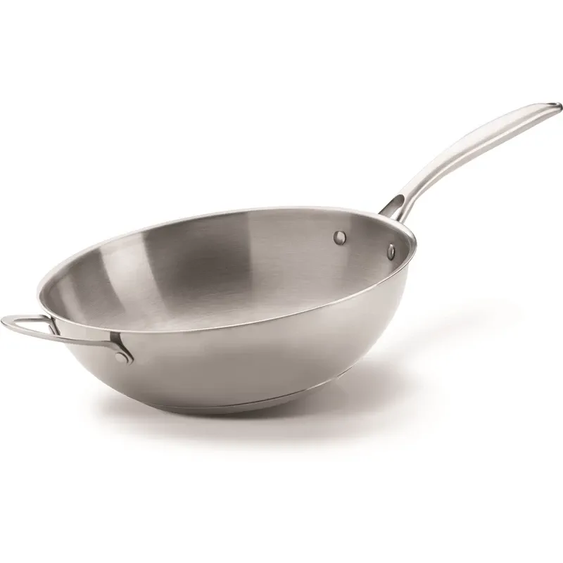 Napoleon Wok Rustfri ø29 Cm Kan Anvendes Til Induktion 70028