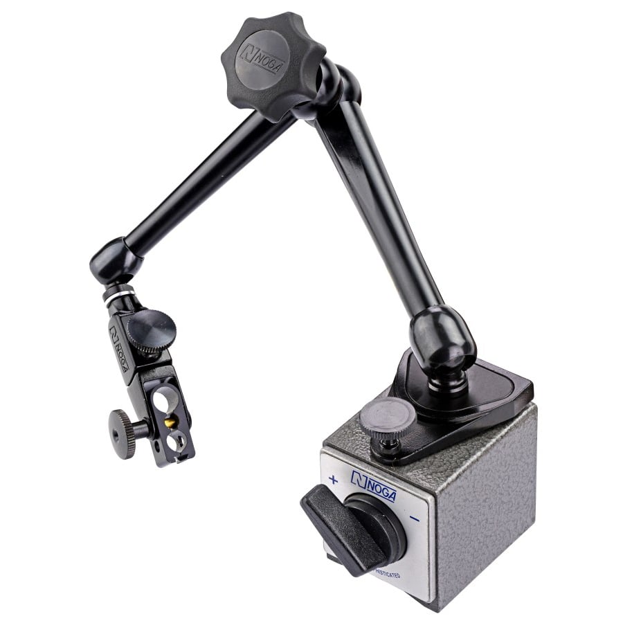 Noga Magnet Målestativ Dg6160 Finjustering På Urholder Og Base  M8 Gevind