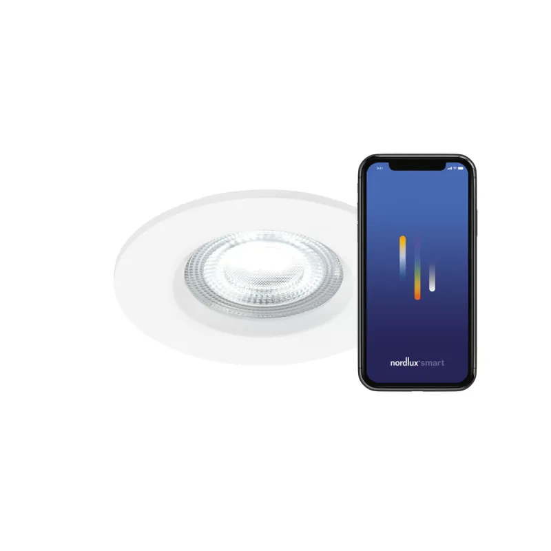 Nordlux Don Smart -kit Colour Indbygningsspot Hvid