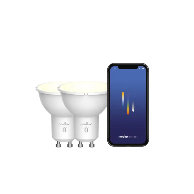 Nordlux Smart Gu10 -pack 2200-6500 Kelvin 420 Lumen Pære Hvid