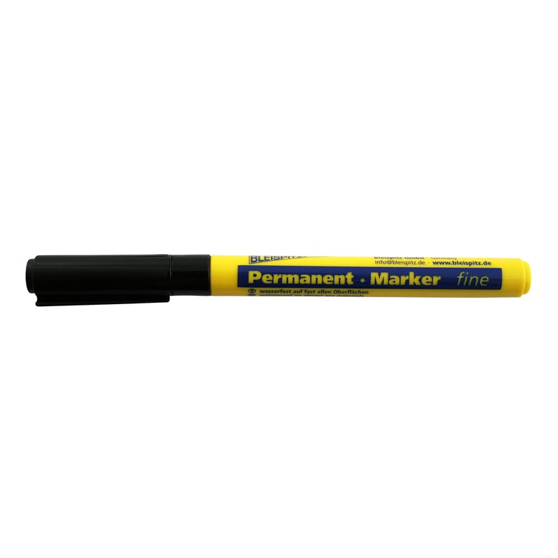 Permanent Marker     Mm Sort Rund Spids  Model 0679