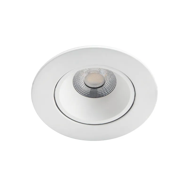 Philips Abrosa Funktionel Led Indbygningsspots   Nikkel Formstøbt Aluminium Sl263 Rd 068 9w 27k   Hv Ip44