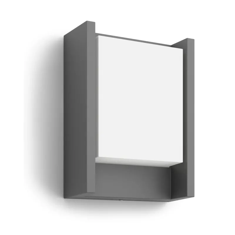 Philips Mygarden Arbour Væg Lanterne Antrasit 1x6w 230v 8718696131244