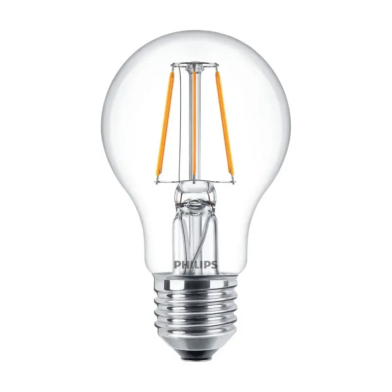 Philips Ledclassic Filament  40w  E27  Varm Hvid  Klar Ikke Dæmpbar   -stk  8718699664640