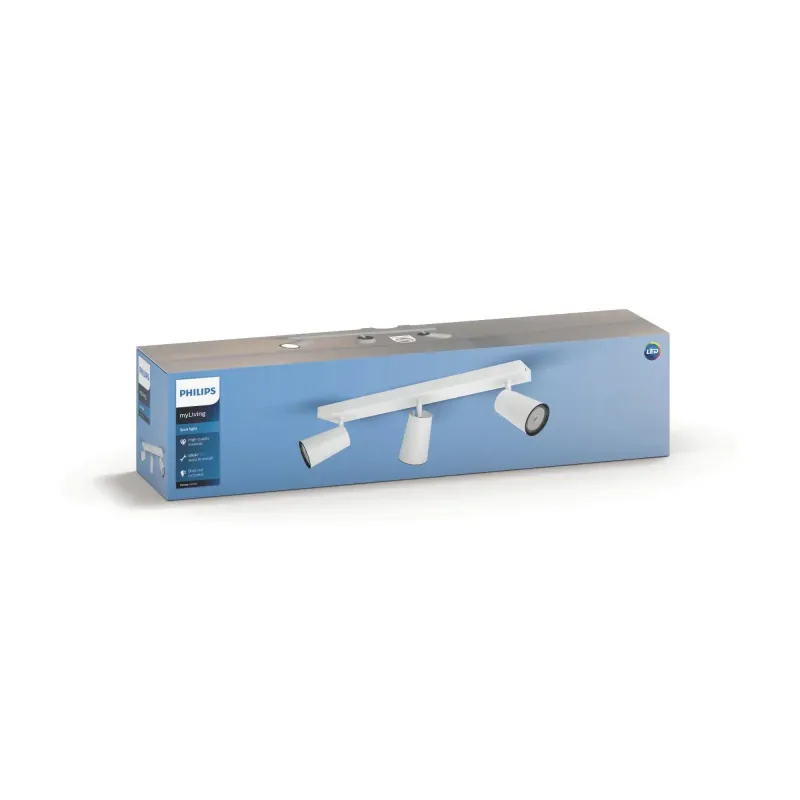 Philips Myliving Paisley Bar Tube Hvid 3xnw 8718696164709