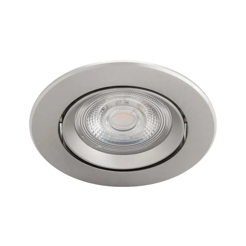Philips Sparkle Funktionel Led Indbygningsspots   Nikkel Metal Plastik Sl261 Rd 070 5w 27k   Hv